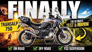 Now I Understand How This YSS Suspension Really Works | Honda Transalp 750 Day 3