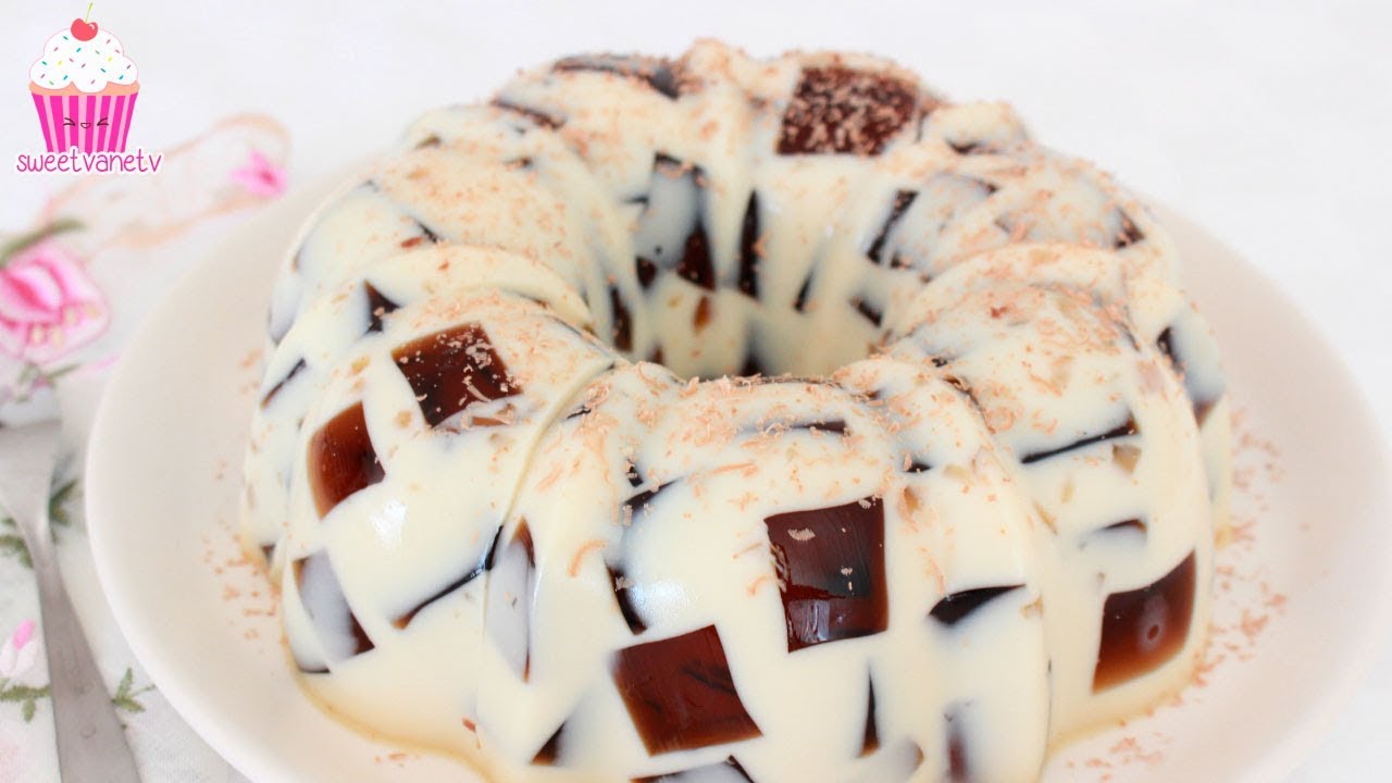 GELATINA mosaico de CAFÉ y 3 Leches Postres de Vane YouTube