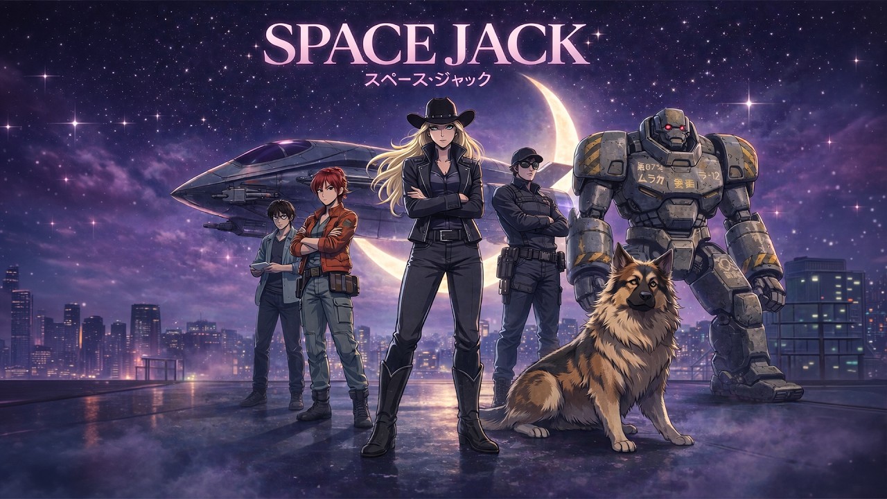 Space Jack - Full Intro Song - Experimental Teaser Animation