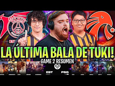 JOSEDEODO LA ÚLTIMA ESPERANZA DE LATAM! - EST vs PSG Game 2 MSI 2024 PLAY IN ESPAÑOL IBAI LVP