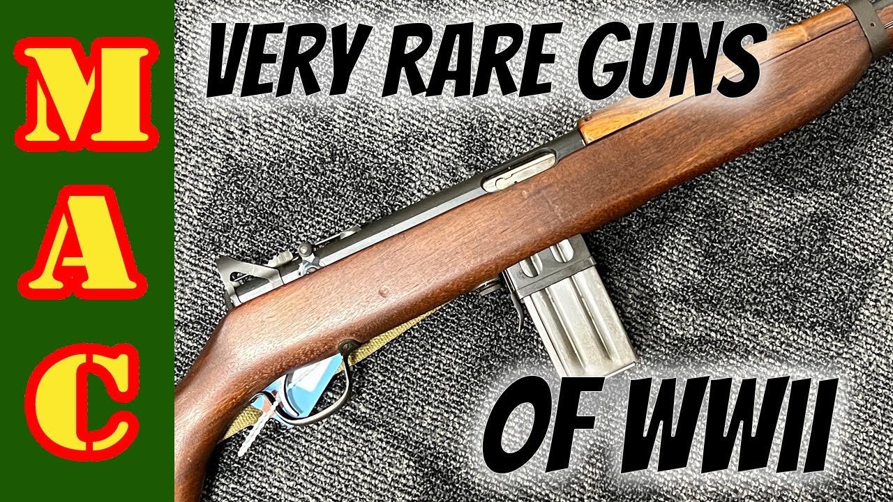 RARE guns of WWII - including PROTOTYPES!