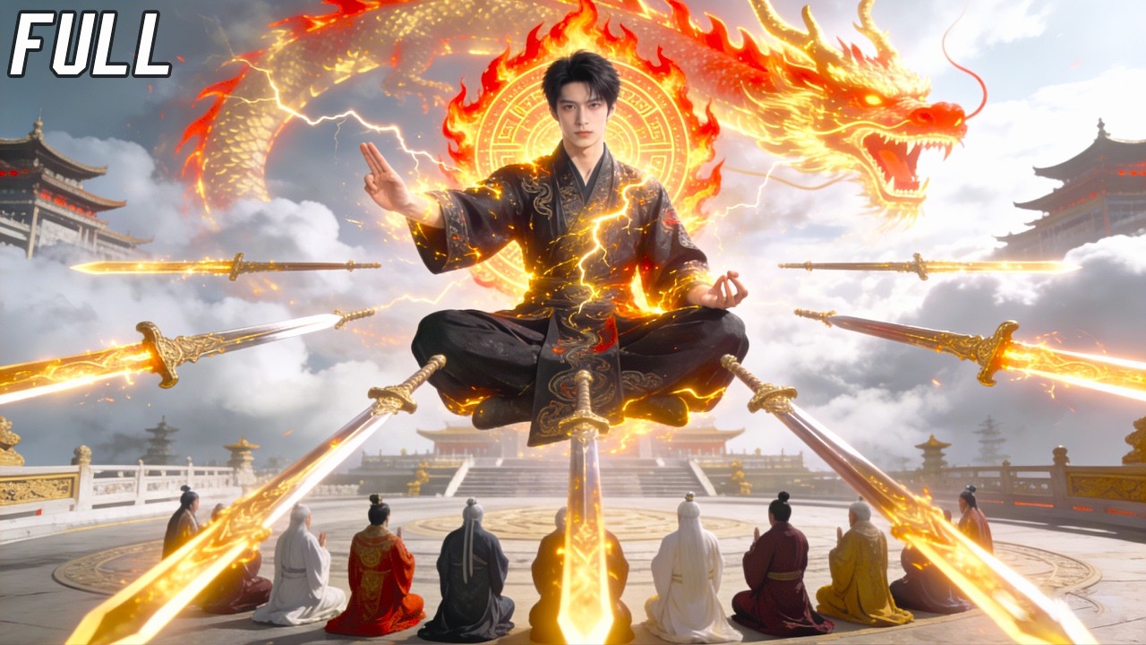 El arrogante cree invencible su espada🤣soy Tianzun——llamo mil espadas, ¡hasta el maestro se rinde!💥