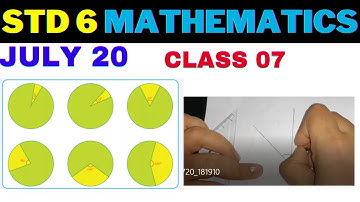 VICTERS STD 6 |MATHS |CLASS 07|20.07.2021