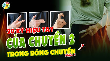Tổng hợp 20 ký hiệu tay thông dụng của chuyền hai trong bóng chuyền có thể bạn chưa biết | Phần 1