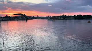 Study while enjoying the views of Stockholm from the Fotografiska Museum.