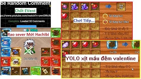 YOLO đá 11 và Tiếp tục YOLO vũ khí 14 lần 3 nghẹt thở - bán bạc | Làng Lá Phiêu Lưu Ký - HTC game