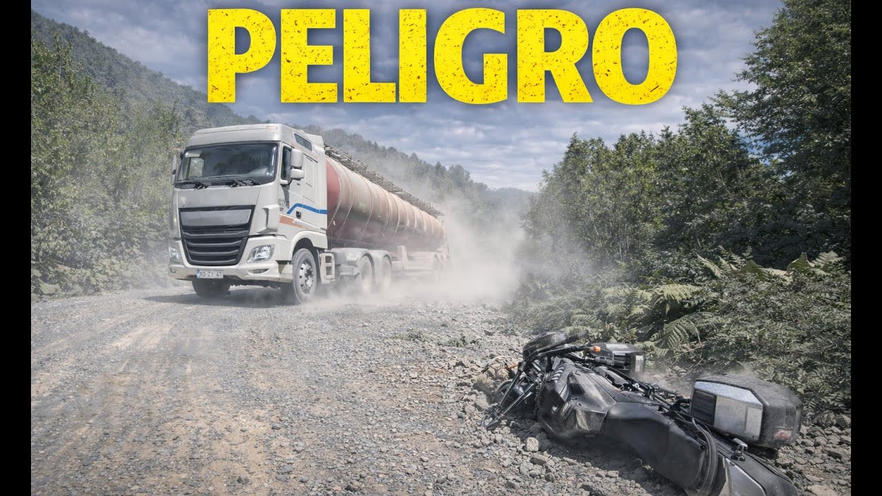 PELIGRO en la Carretera Austral | Camiones, polvo y motos caídas [CL] (C4)
