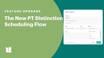 The New PT Distinction Scheduling Flow | Personal Trainer Software