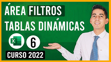 Área de filtros en Tablas Dinámicas | 06