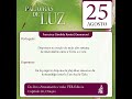Palavras de Luz em Português e Esperanto - 25/08/2023