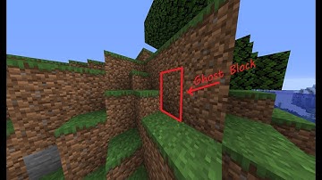 How to make ghost blocks in Minecraft! (100% Vanilla Commands)