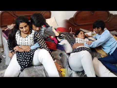 Mother Lovely & Funny Momments With Young Son | Son Love Mother | Pakistani Housewife Lifestyle Vlog