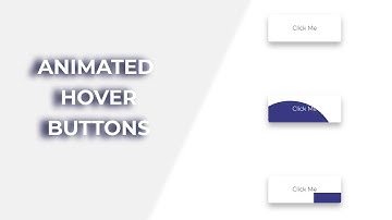CSS Animated Buttons With Hover Animation | HTML & CSS