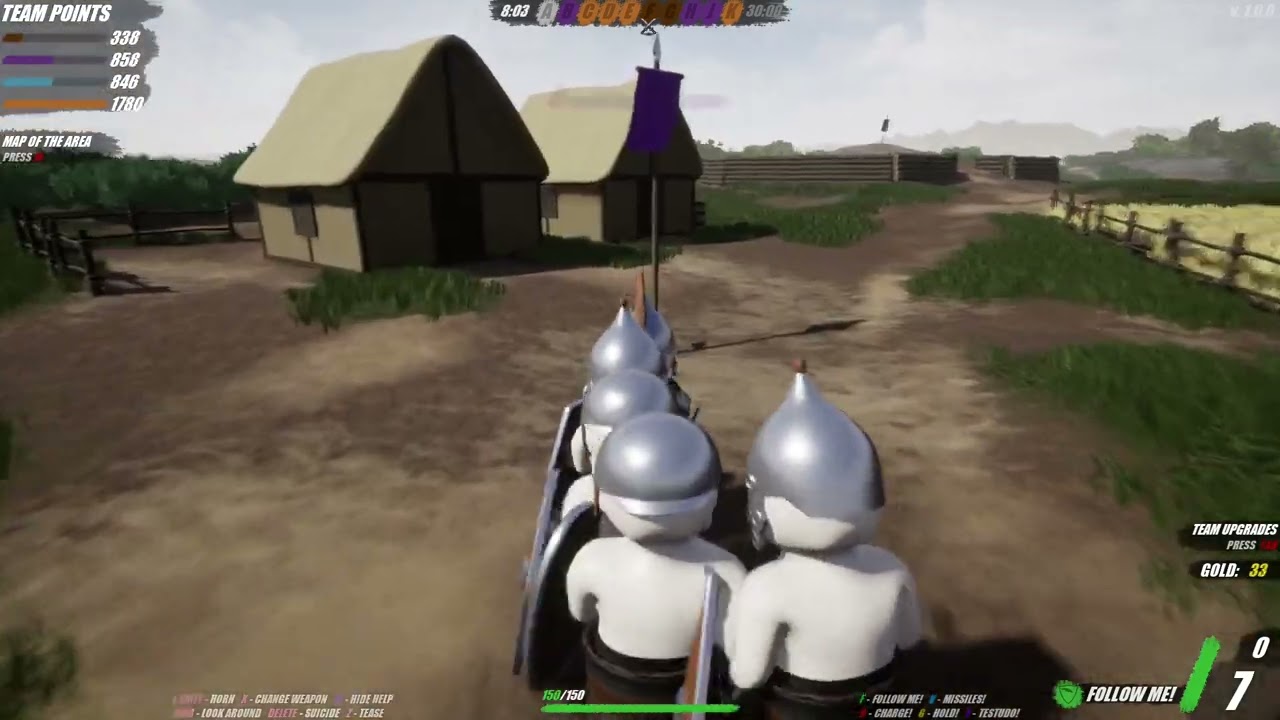 CLOSE BATTLE AT MUNDA - SHIELDWALL | 2023 | GAMEPLAY