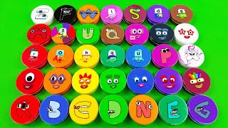 Collection 1Hour: Alphabet Lore - Looking for A-Z All SLIME With Circle, Shapes,… Mix Coloring, ASMR