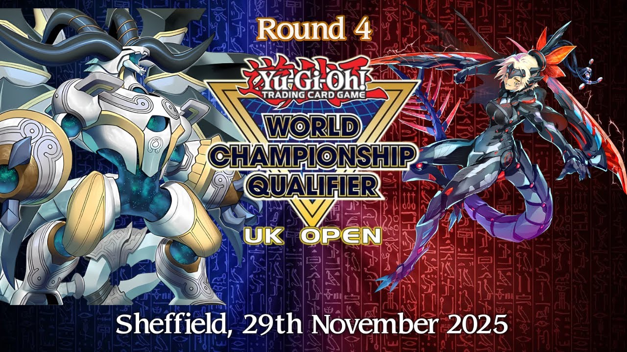 WCQ OPEN SHEFFIELD │ Dracotail VS Dinomorphia │ Round 4 Yu-Gi-Oh! November 2025