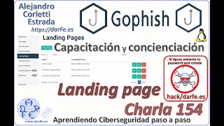 🌐 Anti-Phishing con GoPhish, Landing page - Charla 154 - Aprendiendo Ciberseguridad paso a paso