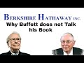 Why Buffett Does Not Talk His Book? The Lower the Price Is, the More Attractive the Investment Is