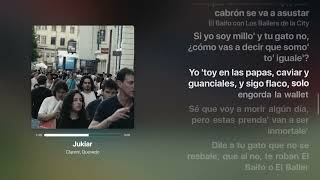 Clarent, Quevedo - Jukiar (Lyrics Video)