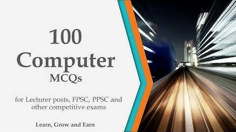 100 Most Repeated Computer MCQs II For All Competitive Exams