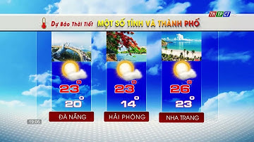 Dự báo thời tiết TPCT 6/1/2022 | THTPCT