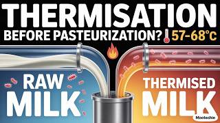 thermisation of Milk Explained | Difference from Pasteurization | Dairy Technology