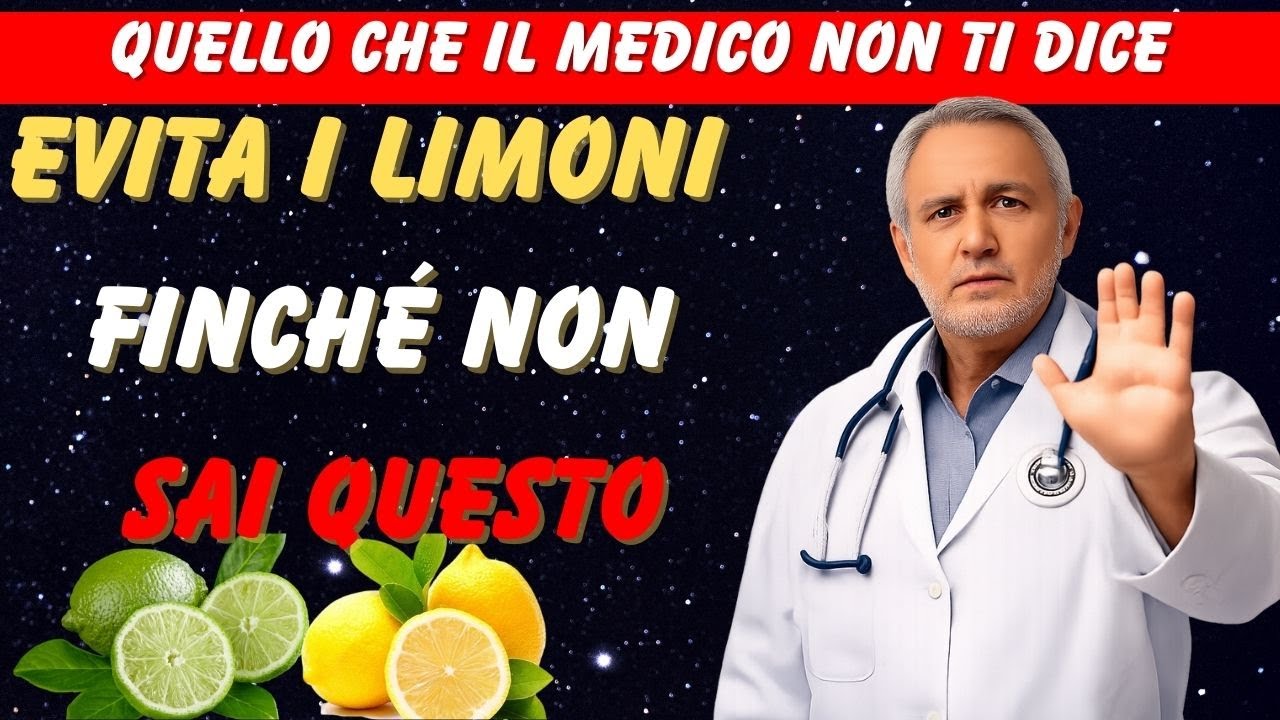 Non mescolare mai il limone con questi 3 alimenti se hai più di 60 anni ...