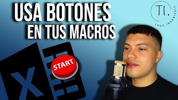 Como CREAR BOTONES para MACROS en Excel | Excel sin estrés #15