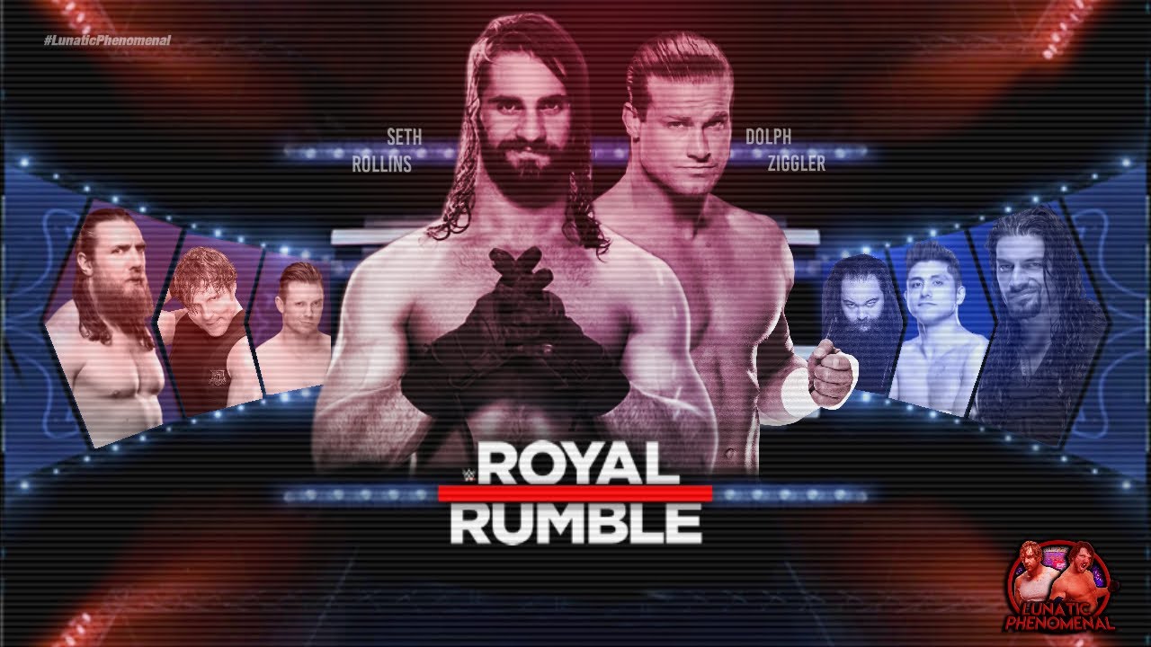 Como Hacer Un Custom Match Card De ROYAL RUMBLE 2017 || TUTORIAL - YouTube