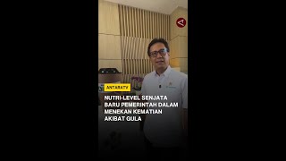 Nutri-level senjata baru pemerintah dalam menekan kematian akibat gula