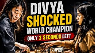 Divya Vs Wenjun ! बस 3 सेकंड बचे थे दिव्या नें विश्व चैंपियन वेंजून को चौंकाया