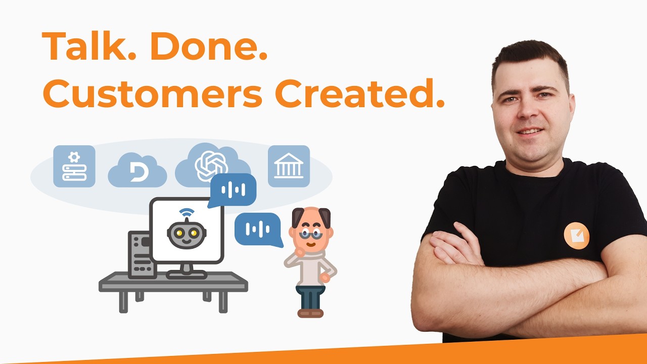 Voice AI agent demo for telecom customer onboarding