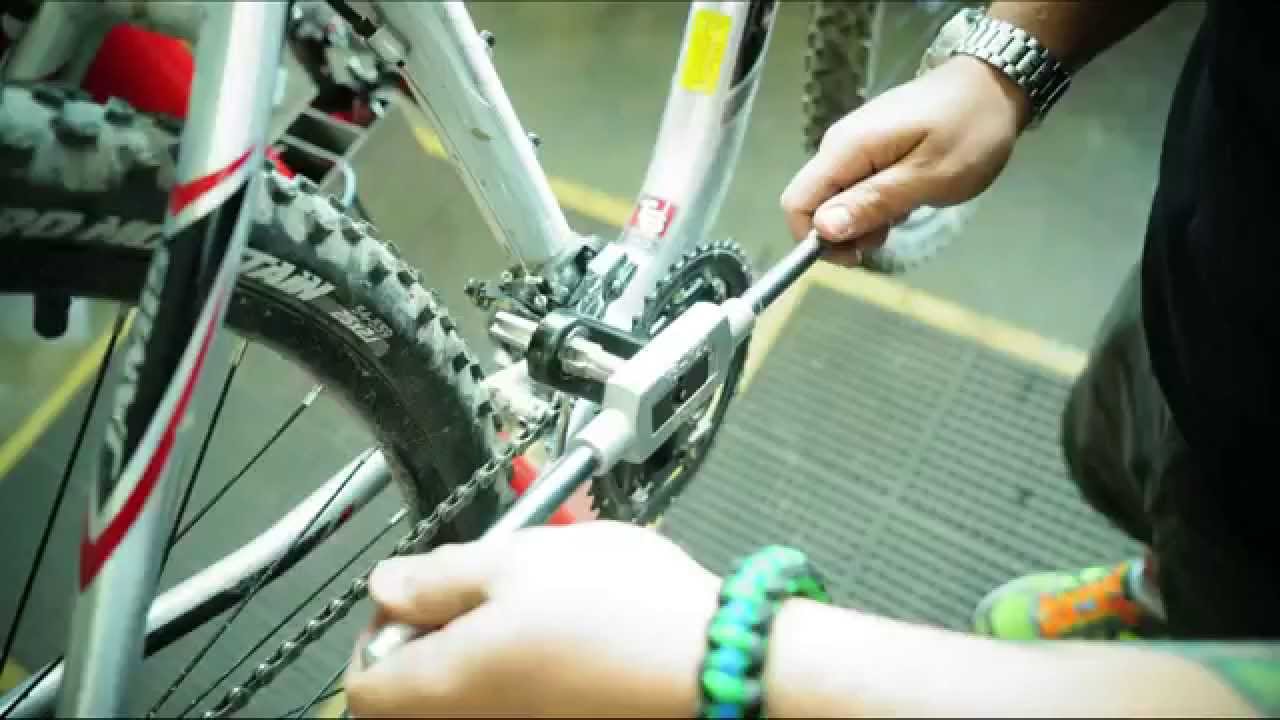 Bicycle Crank Repair Pedal Threads YouTube