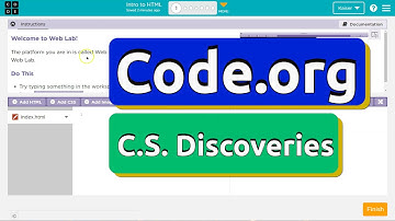 Code.org Lesson 2.1 Intro to HTML | Tutorial with Answers | Unit 2 Web Development | CS Discoveries
