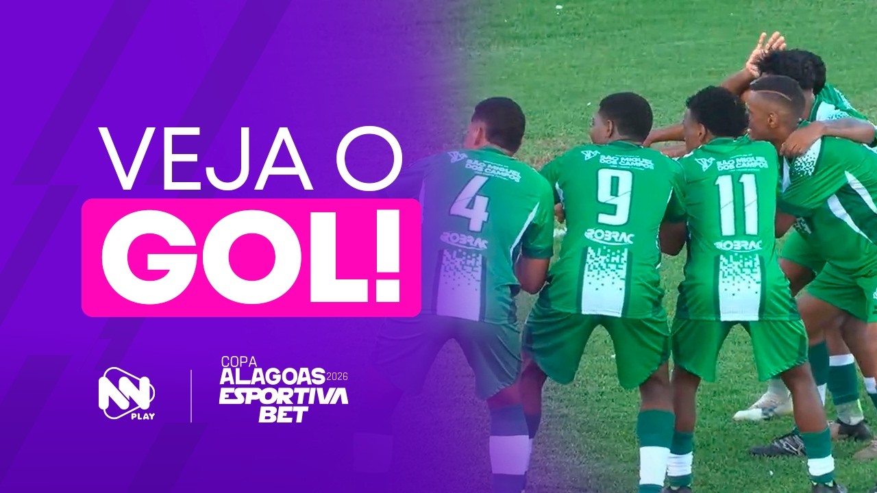 Veja o terceiro Gol do Dimensão Saúde contra o Cruzeiro-AL - Copa Alagoas 2026