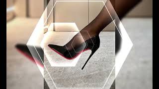 Vintage & Clic Pumps Stiletto High Heels With Nylonvintage Heels