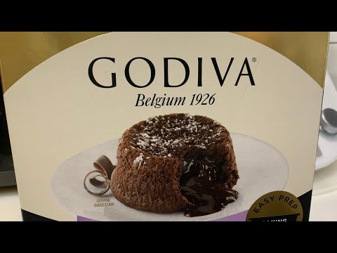 GODIVA MOLTEN LAVA CAKES RECIPE | YUMMY CHOCOLATE