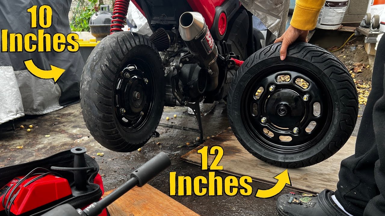 HONDA NAVI НУЖНО 12-ДЮЙМОВОЕ ЗАДНЕЕ КОЛЕСО