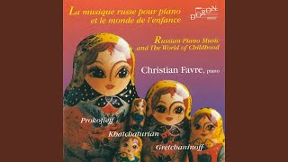 Pièces pour enfants, Op. 65: No. 8, La pluie et l'arc en ciel