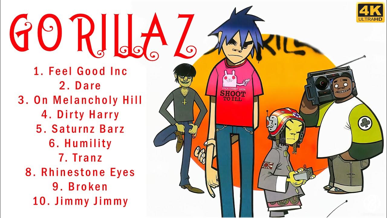 sold my soul to gorillaz — A group photo of Gorillaz, but rule 63 lol