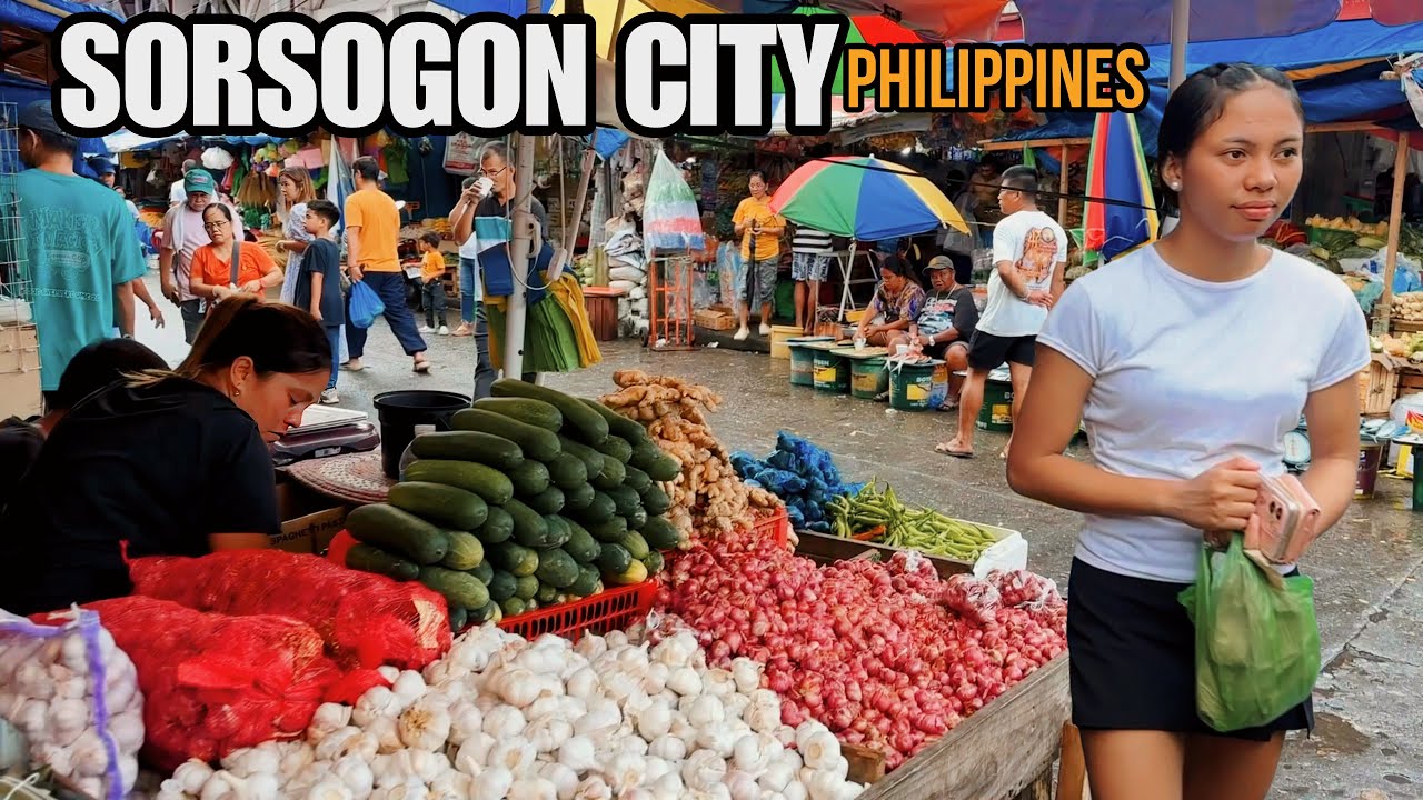 SORSOGON CITY, BICOL REGION OF THE PHILIPPINES [4k] walking tour