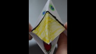 Как сделать ворону из бумаги: простые поделки руками ребенка / Мастер-класс от Макара