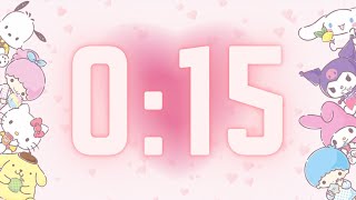 15 Second Timer Countdown - Calm and Relaxing Music