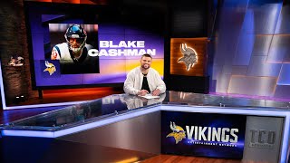 Linebacker Blake Cashman Signs His Contract To Become a Minnesota Viking