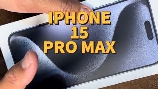 Unboxing iPhone 15 Pro Max Titanium - Gimik Atau Berbaloi ?