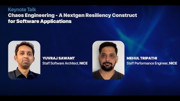 Chaos Engineering - A NextGen Resiliency Construct for Software Applications | G.A.P Tech Webinar