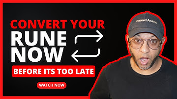 Converting RUNE to Native RUNE w/ Trust Wallet using Thorswap