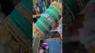 Peacock Green chudi set❤##bangles #chudi #ytshorts #shorts #viral #trending #kashmiri   #earrings