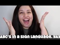 ASL ABC&#39;S - SIGN LANGUAGE FOR BEGINNERS!