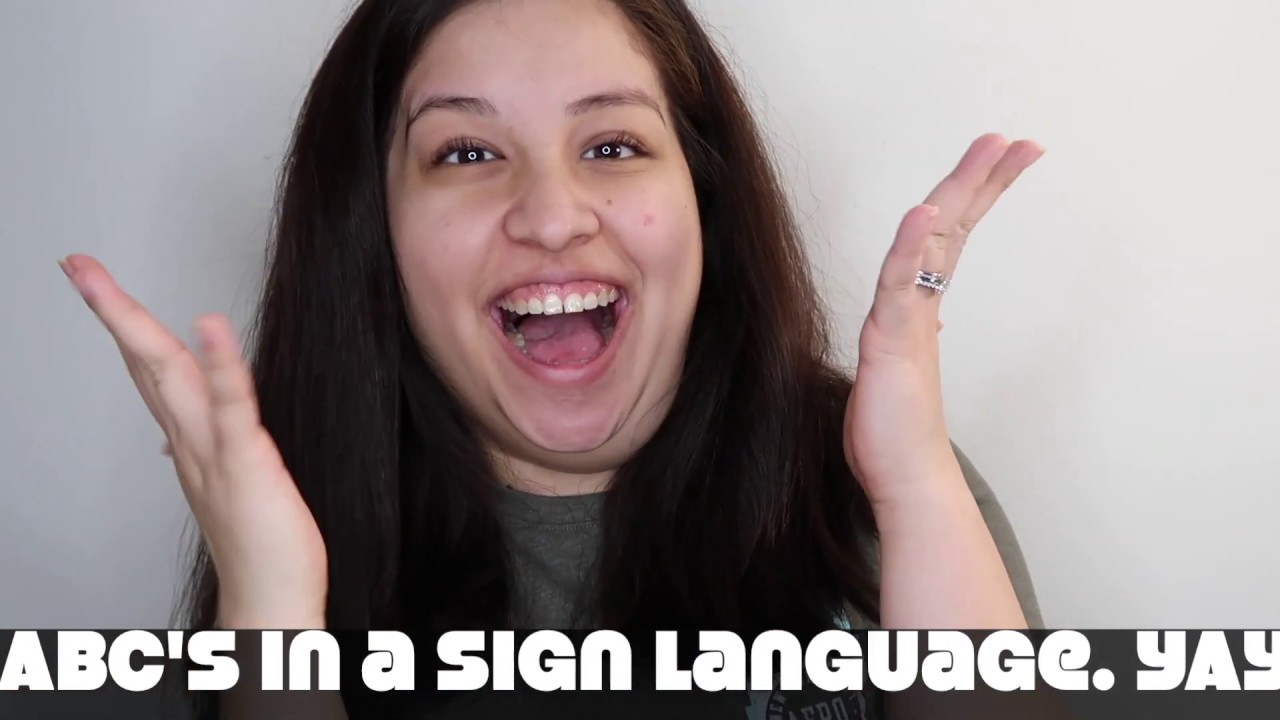 ASL ABC'S SIGN LANGUAGE FOR BEGINNERS! YouTube